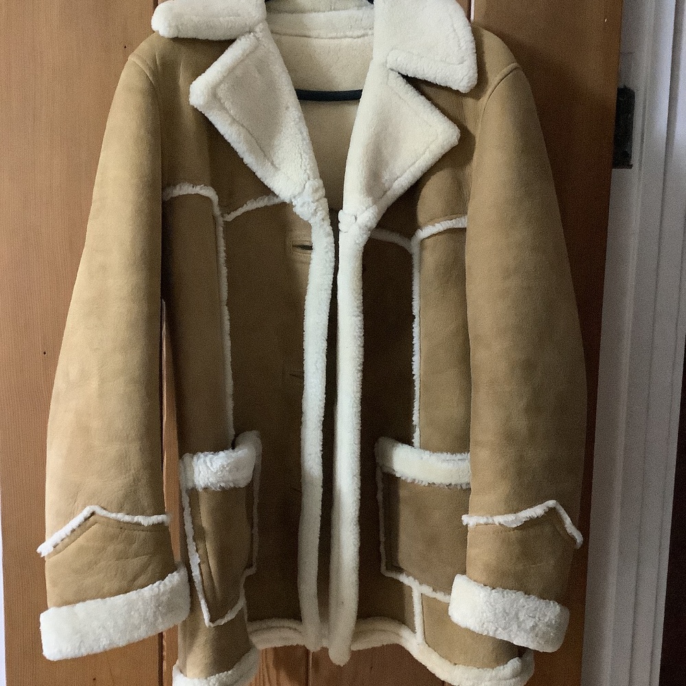LL Bean Sheepskin coat